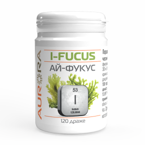 Ай-Фукус (ковалентно связанный йод / йодтирозин + фукус) 120т 150мкг